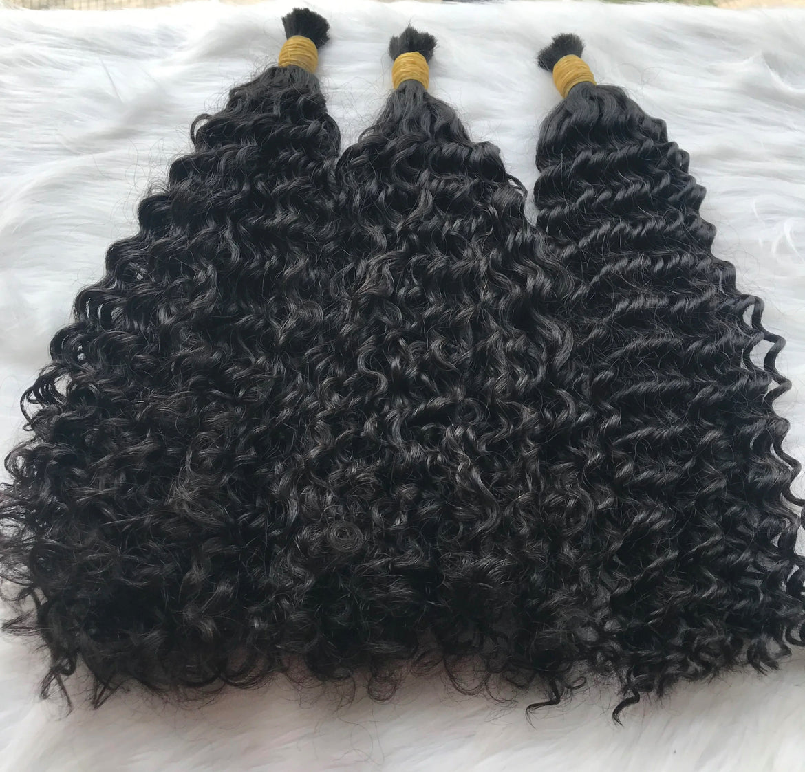 Raw Bohemian Bulk Braiding Hair